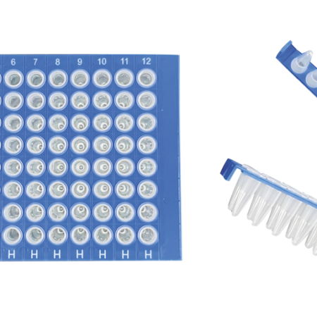 Break-away 8 Strips PCR Tubes and Caps