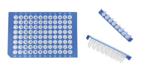 Break-away 8 Strips PCR Tubes and Caps