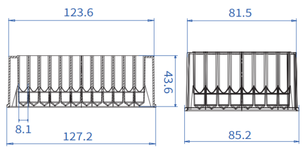 2.2 mL 96-well V Bottom deep well plate - Image 3